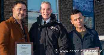 Heroes hailed for tackling man with a grenade in Westgate Road phone shop