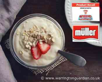 Muller recalls 14 yoghurts over fears they contain small pieces of metal