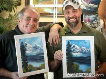 My First Landscape, or a day spent up amongst the happy little clouds