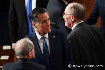 GOP Sen. Romney faces awkwardness, 'abuse' for defying Trump on impeachment