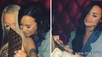 Demi Lovato Parties With Julian Edelman After Super Bowl, Not Dating