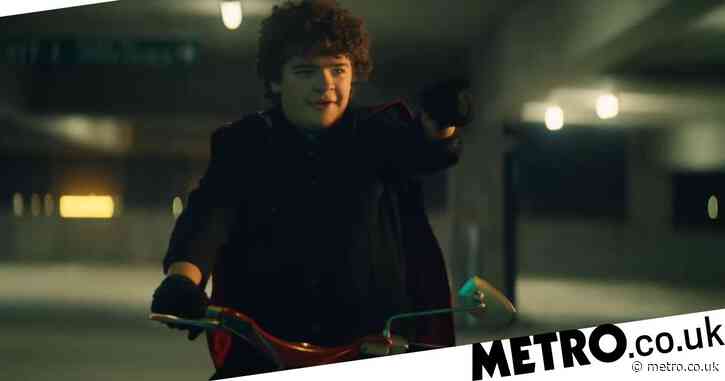 Stranger Things’ Gaten Matarazzo turns stuntman and gets the girl in Green Day music video
