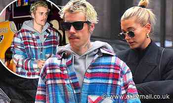 Justin Bieber and Hailey visit New York... after he reveals he made a pact with God to get sober