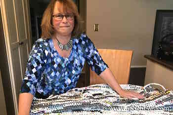 WATCH: Chilliwack woman makes sleeping mats for the homeless out of plastic bags
