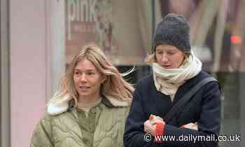 Sienna Miller shows off her natural beauty by going make-up free as she strolls in NYC