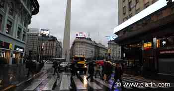 Pronóstico del tiempo en Capital y Gran Buenos Aires: alerta de corto plazo, lluvias y descenso de la temperatura - Clarín
