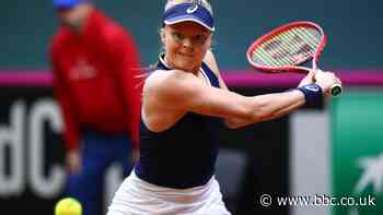 GB trail Slovakia 2-0 in Fed Cup tie after Dart loses thriller