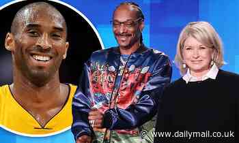 Kobe Bryant is called 'a great leader' by Snoop Dogg as he co-hosts Ellen with Martha Stewart: