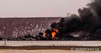 Evacuation order lifted for Guernsey, Sask. after CP train derailment