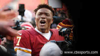 Redskins' Dwayne Haskins is 'cool' with quarterback competition, understands he has to be held accountable