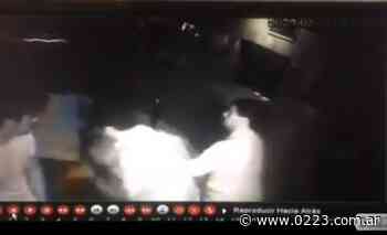 Video: así golpearon a Coronel dentro del boliche Proyecto - 0223 Diario digital de Mar del Plata