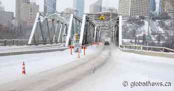 Low Level Bridge lane closure extended: City of Edmonton - Global News