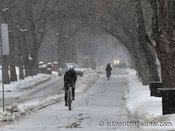 Edmonton weather: A little bit of snow, a little bit of freezing rain. What could go wrong? - Edmonton Journal