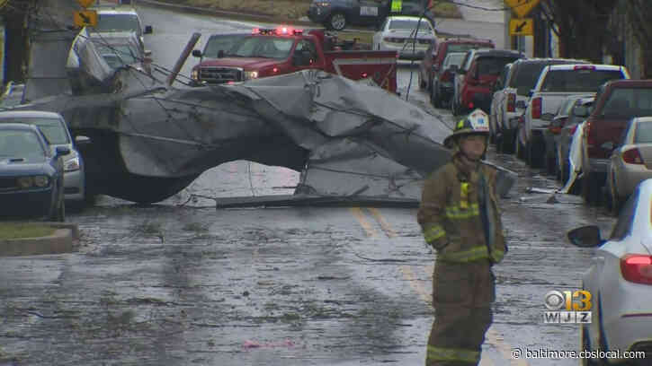 Surveying The Damage: Five Tornadoes, Thunderstorms Topple Trees, Knock Out Power In Parts Of Maryland