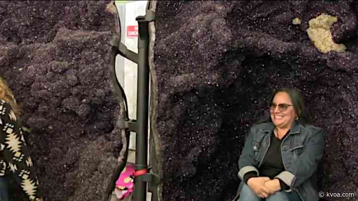 Gem show attraction raising money to help local kids attend camp next season