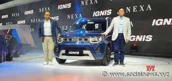 Greater Noida (Uttar Pradesh): Maruti Suzuki unveils Ignis Facelift #Gallery - SocialNews.XYZ