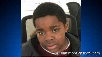 Baltimore Police Searching For Missing 11-Year-Old Boy - CBS Baltimore