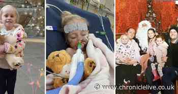 'County Durham girl Caitlin Wright, 5, with 'half a heart' faces fight for her life