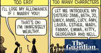 Tom Gauld on snares for rookie writers of romantic fiction