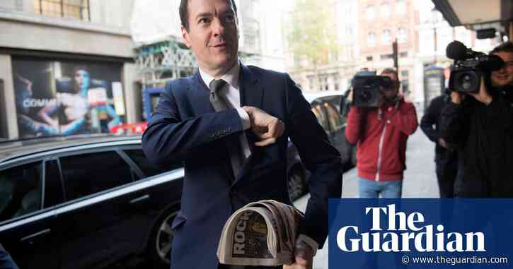 George Osborne's future at Evening Standard in doubt