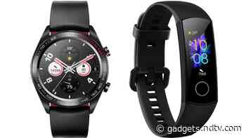 Honor Magic Watch, Honor Band 5 Price in India Cut