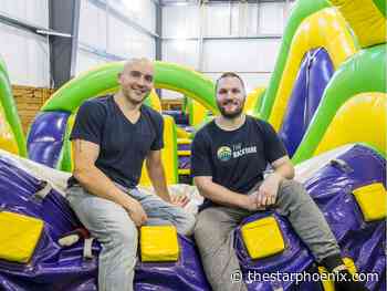 New Faces New Places: Bouncy castle fun for all ages at The Backyard