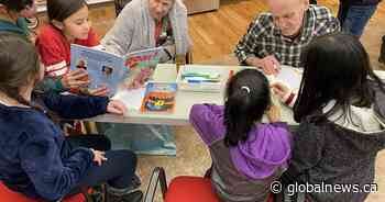 Making memories: Grade 4 students and seniors swap childhood stories