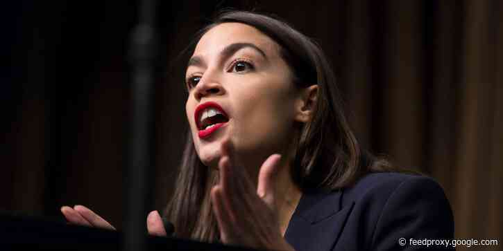 'It's a physical impossibility to lift yourself up by a bootstrap': Alexandria Ocasio-Cortez argues everyone needs help to succeed