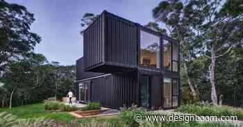 MB architecture turns shipping containers into light-filled hamptons retreat - Designboom