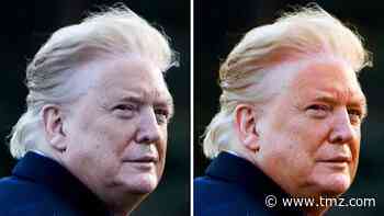 Trump's 'Orange Face' Photo Appears Edited to Show Stark Contrast