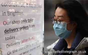 Coronavirus: Brighton shop asks customers to wear face mask and plastic gloves
