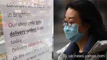 Coronavirus: Brighton shop asks customers to wear face mask and plastic gloves