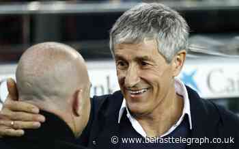 Setien looking forward to ‘special’ clash against former club Real Betis