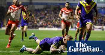 Warrington cruise past scoreless St Helens to put pressure on Kristian Woolf - The Guardian