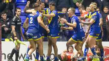 Super League: Warrington 19-0 St Helens - Wire nil Saints in dominant performance - BBC Sport