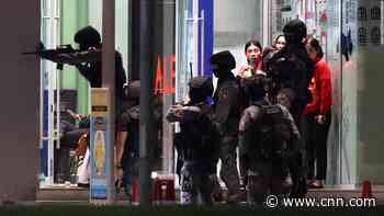 A Thai soldier has killed at least 20 people in a shooting spree, authorities say