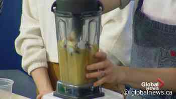 Whipping up smoothies with District Café & Bakery