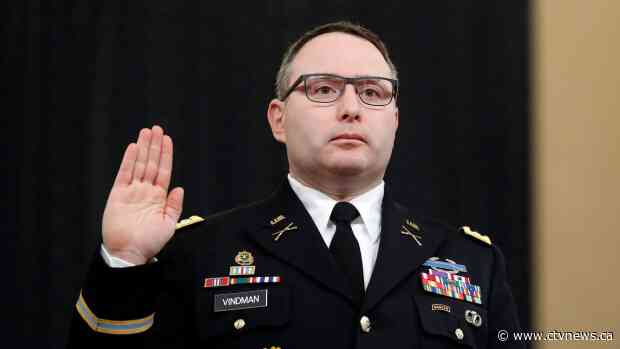 Trump defends firing of key impeachment witness Vindman