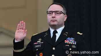 White House fires Vindman, the officer who testified to House about Ukraine call, in ongoing purge