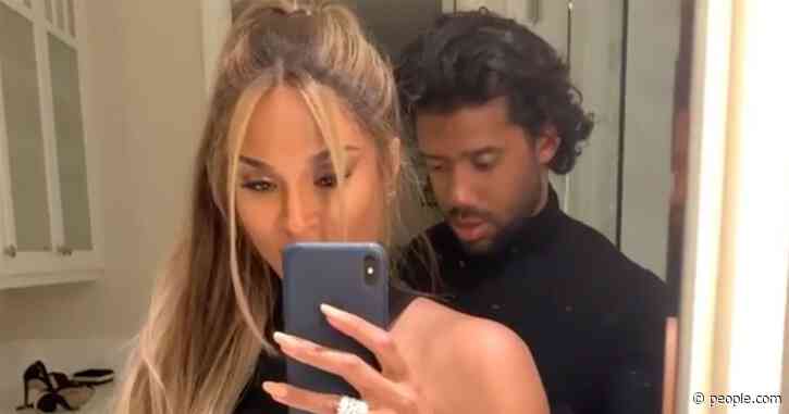 Pregnant Ciara Had to Be Cut Out of Her Dress by Husband Russell Wilson After Tom Ford Fashion Show