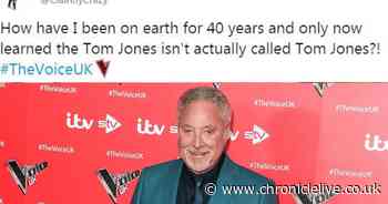 Tom Jones reveals his real name on The Voice leaving viewers shocked