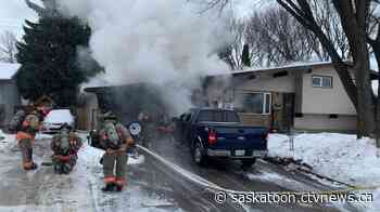 Home damaged 'extensively' in Saturday blaze