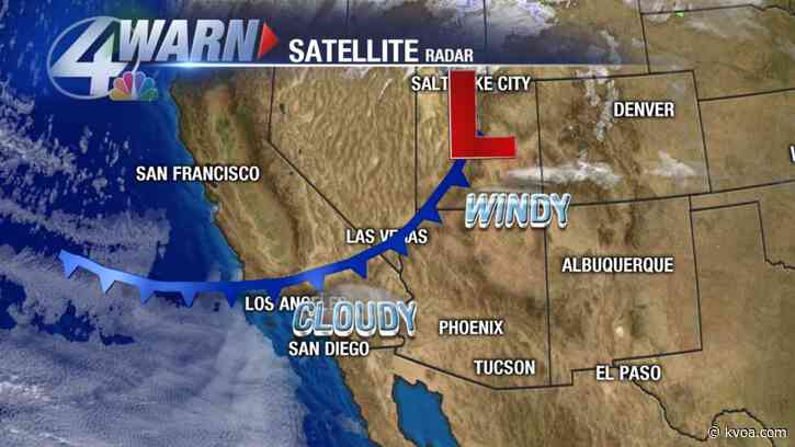 Wind and clouds will take over Sunday afternoon