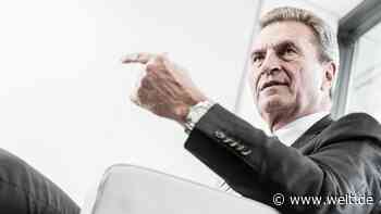 Günther Oettinger warnt vor chinesischem Einfluss auf Daimler