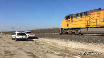 One person dead after being hit by train in Tulare County