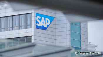 SAP-Konzernumbau drückt Gewinn in Walldorf - SWR