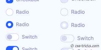Custom Styling Form Inputs With Modern CSS Features