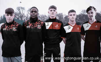 Priestley College footballers make their mark for Cheshire - Warrington Guardian