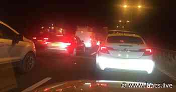 Pictures show gridlock traffic on M6 between Warrington and Preston - LancsLive