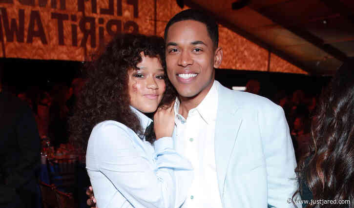 Waves' Taylor Russell & Kelvin Harrison Jr. Reunite at Spirit Awards 2020!